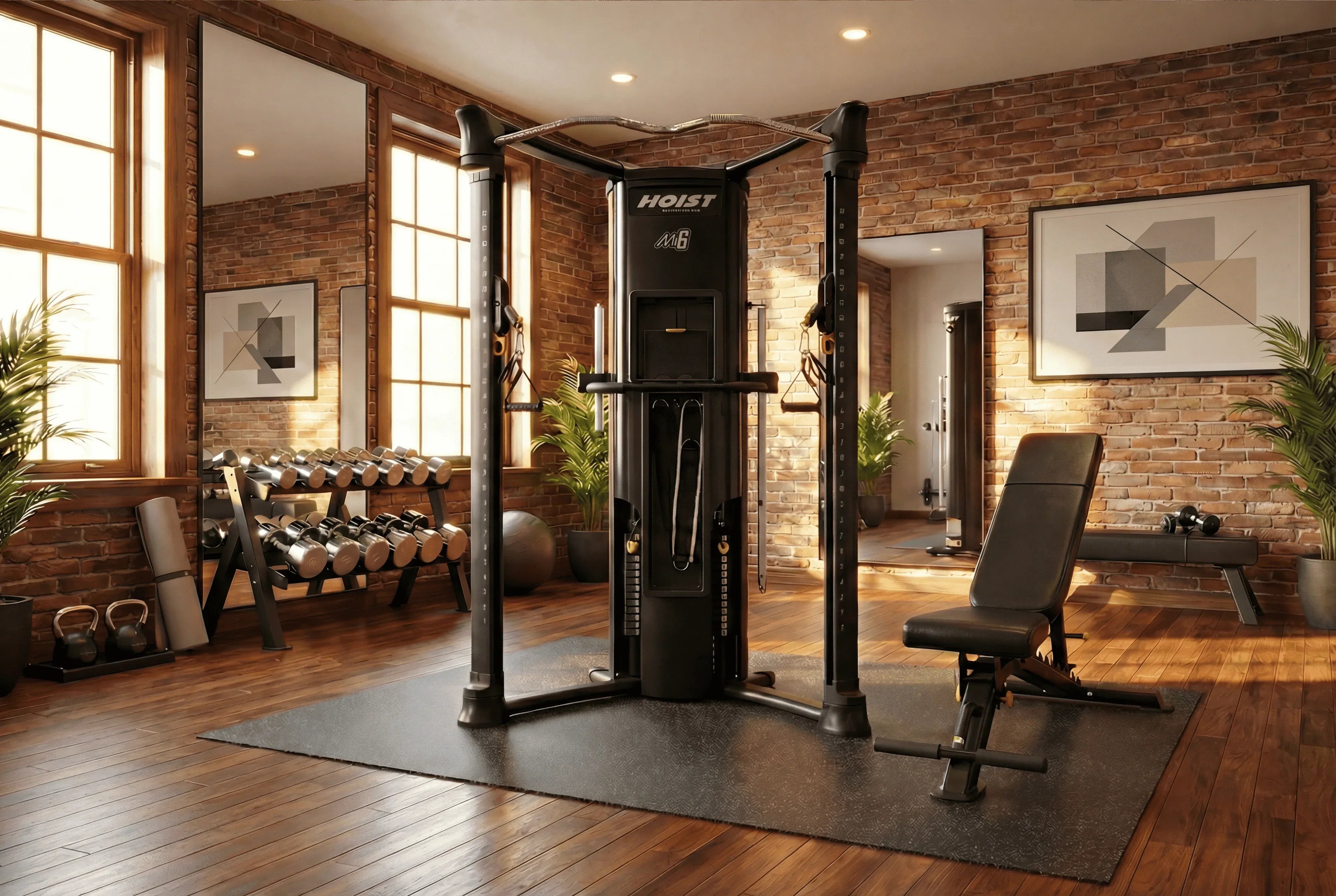 functional trainer in home gym
