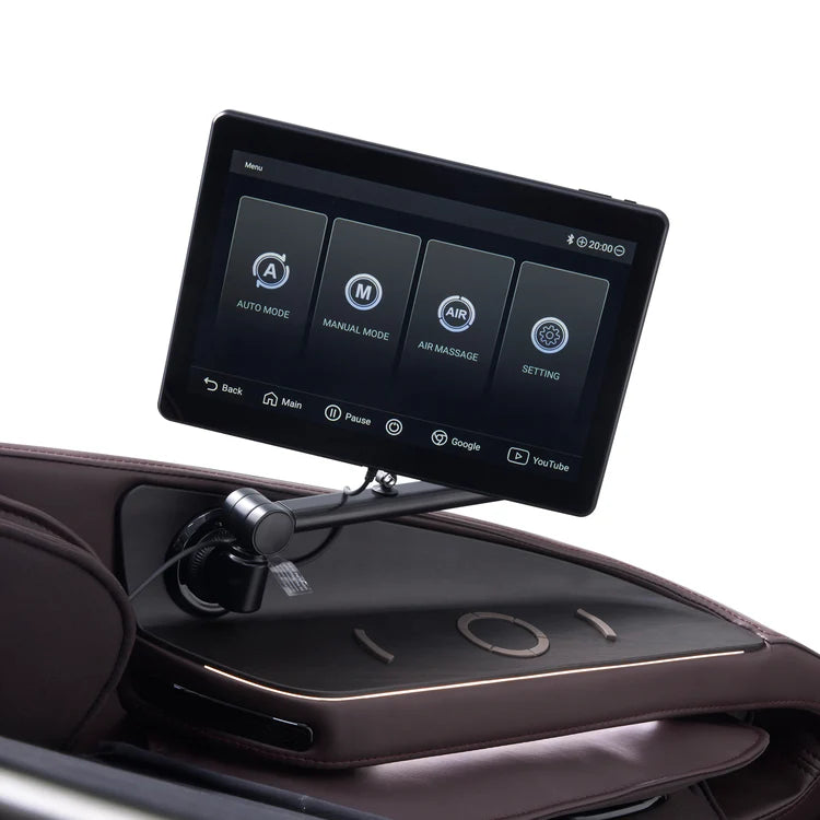 LIFETREND Luxe 4D Dual Core Faux Leather Massage Chair - Fitness Outlet