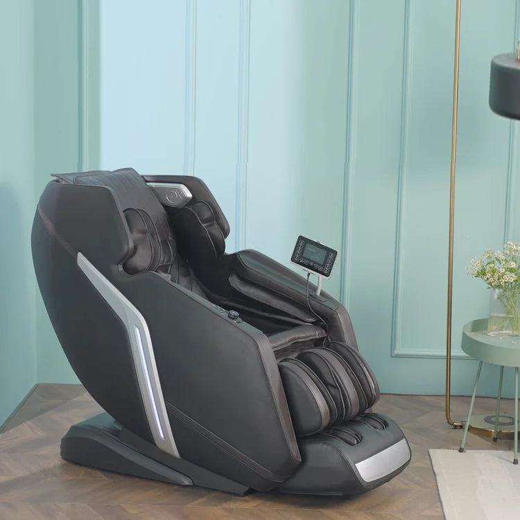 Lifesmart Nova 4D Faux Leather Zero Gravity Massage Chair - Fitness Outlet