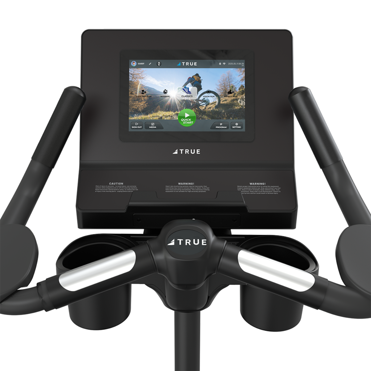True Fitness Performance Series Upright Bike - 10" Touchscreen