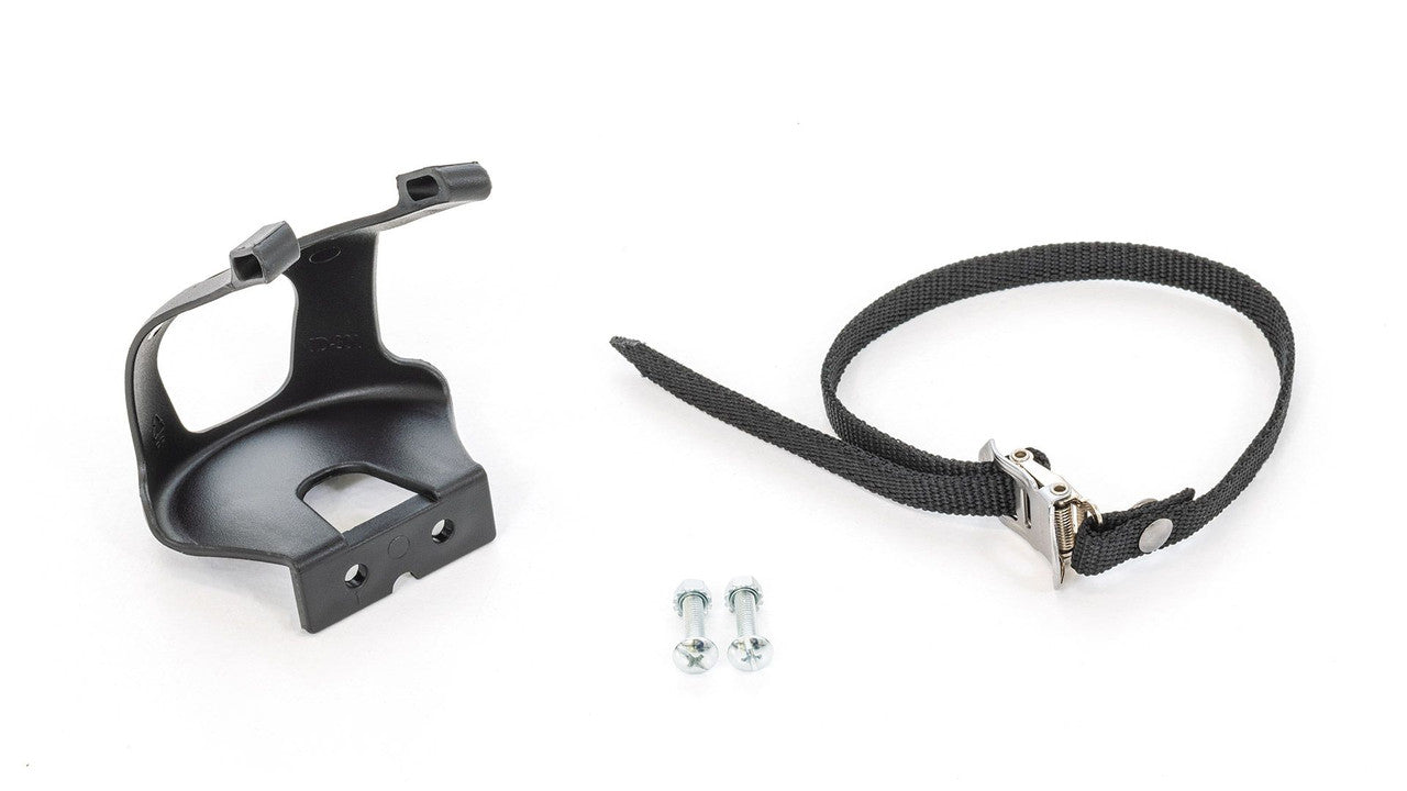 NOHrD Toe Clips w/ Leather Strap