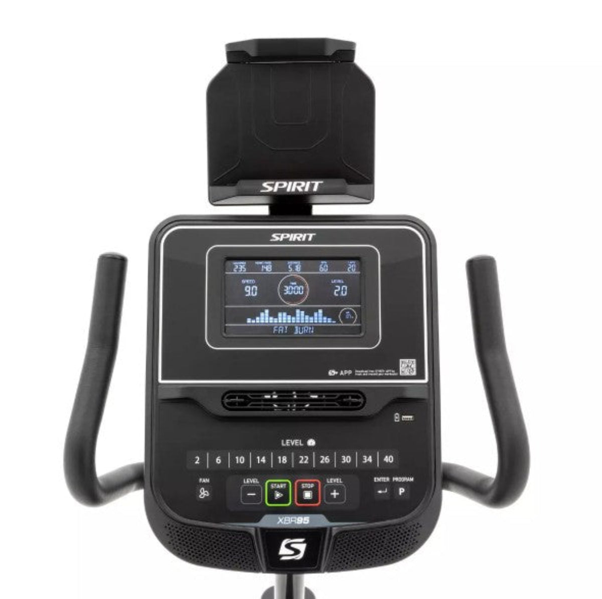 Spirit Fitness XBR95 Recumbent Bike - FITNESS OUTLET