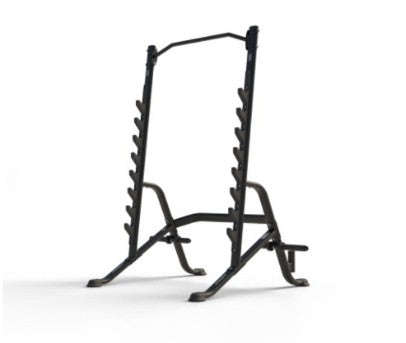 HOIST Fitness HF5970 SQUAT RACK - New Matte Black Color - FITNESS OUTLET