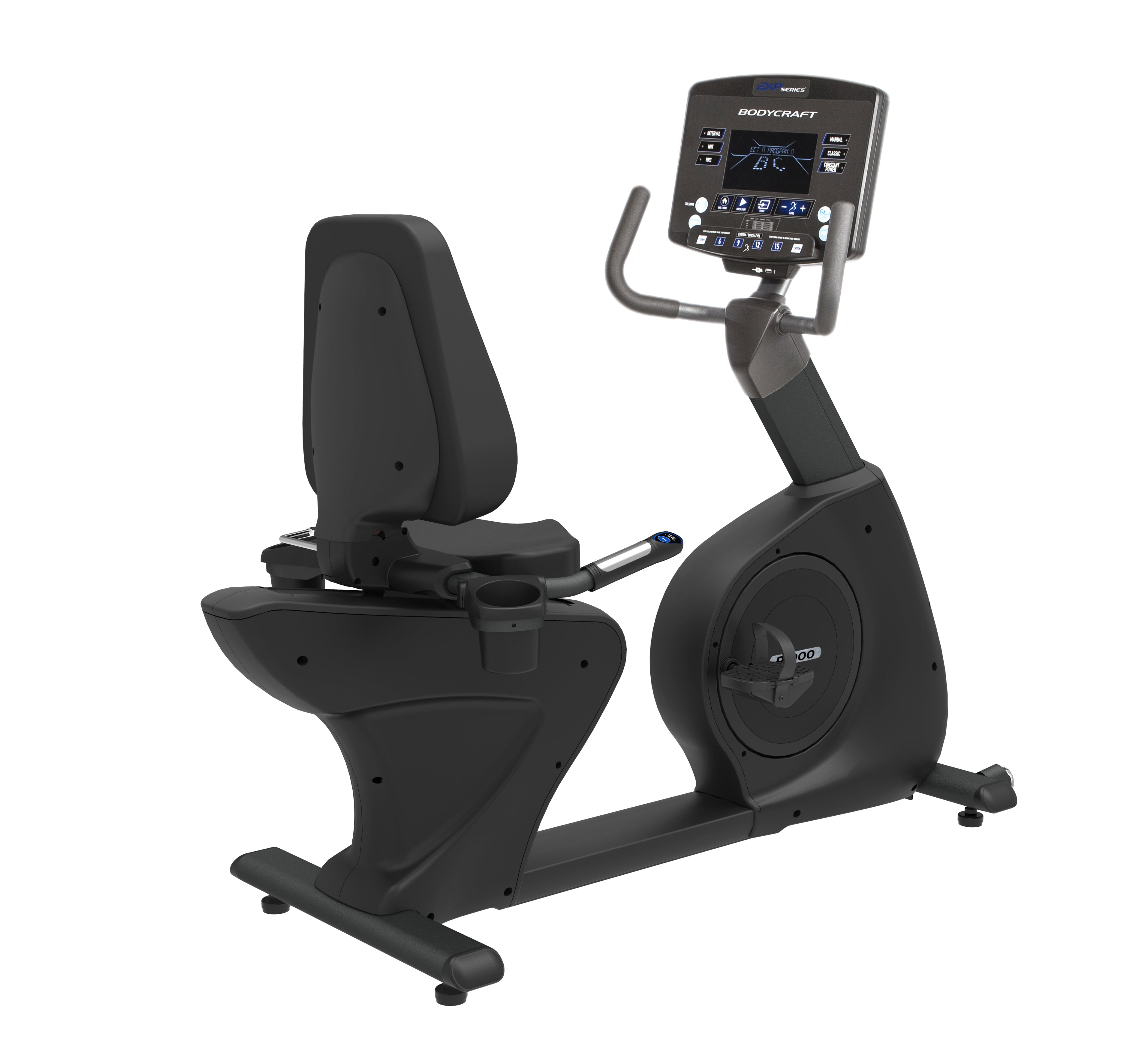 BodyCraft R1100 Recumbent Exercise Bike - LCD Console
