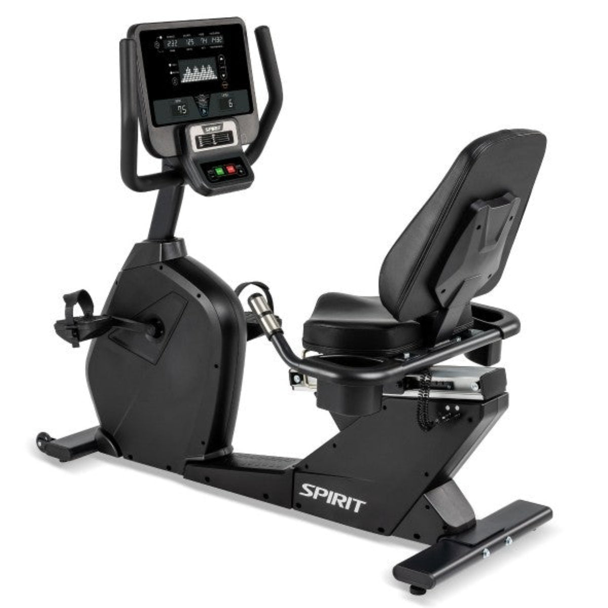 Spirit Fitness CR800 Recumbent Bike - FITNESS OUTLET