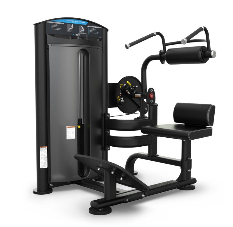 True Fitness Force Dual SD-1004 AB CRUNCH/BACK STRENGTH MACHINE