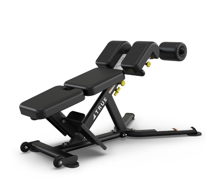 True Fitness Low Back / Abdominal Bench