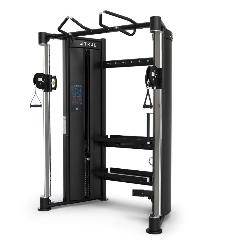 True Fitness FT-900 Functional Trainer (Shown with additional storage tray)