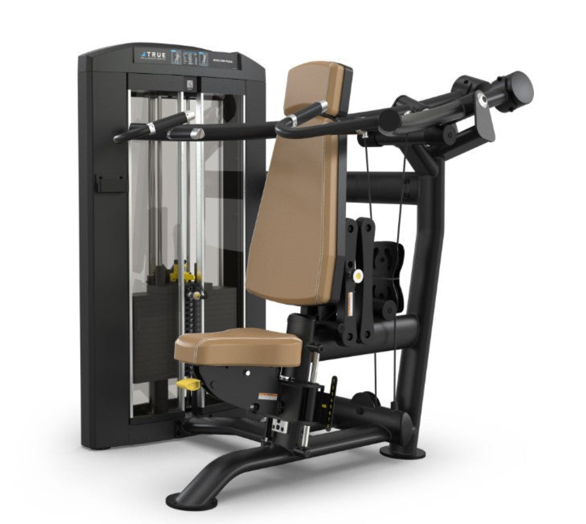 True Fitness Palladium Series SPL-0700 Seated Shoulder Press - With Acrylic Shrouds
