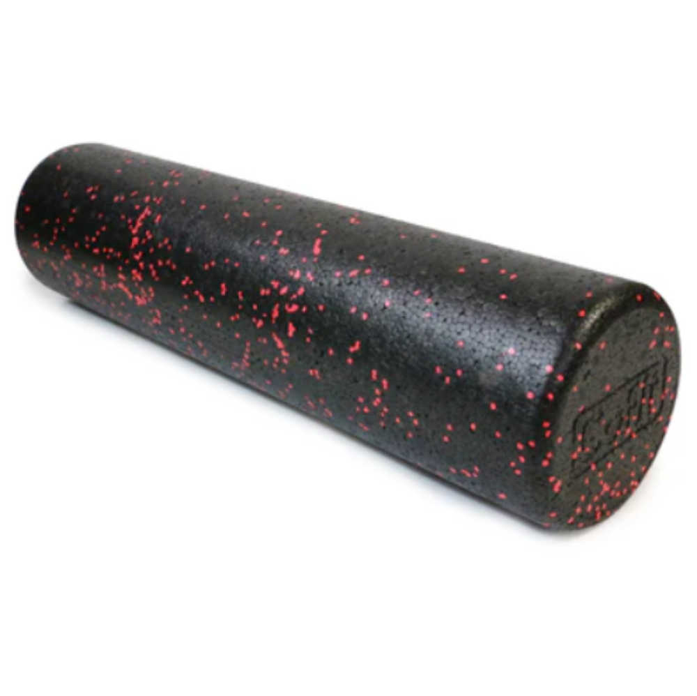 GoFit Pro Foam Roller with Training Manual 24" x 6"