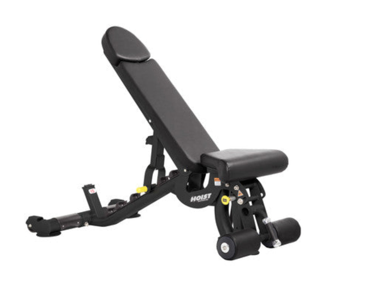 Hoist Fitness CF3165 Commercial Super Flat Incline Decline Bench - FITNESS OUTLET