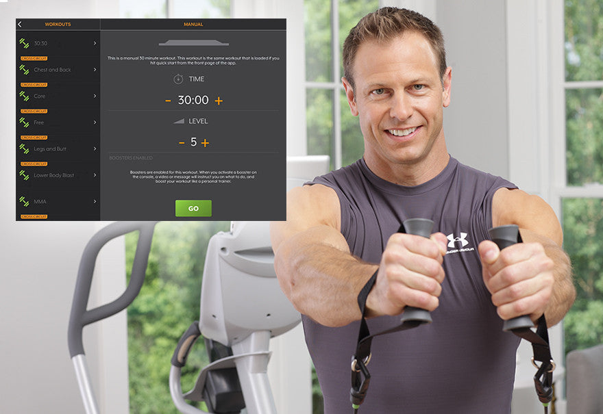 Q37 Elliptical Cross-Trainer with OPTIONAL CROSS CiRCUIT+ Kit