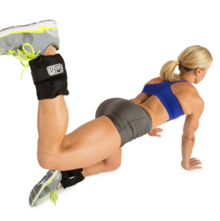 GoFit Ankle Weights- 5lbs Each / 10lb Pair