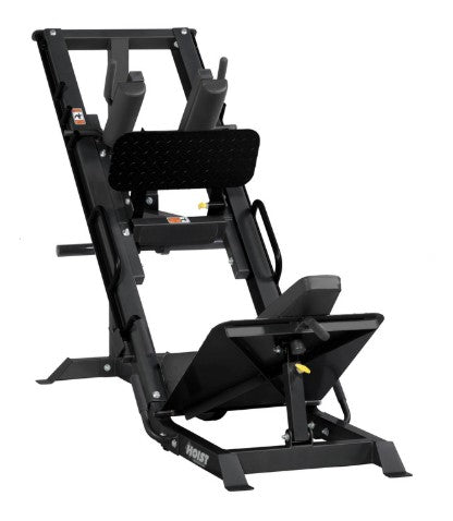 Hoist Fitness HF4357 Leg Press / Hack Squat - New Matte Black Color - FITNESS OUTLET