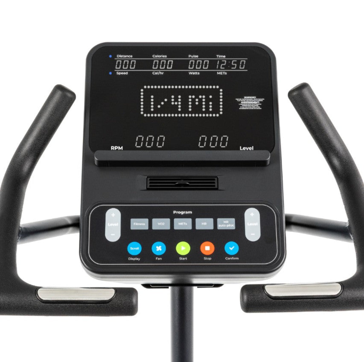 Spirit Fitness Rehab 4.0U Upright Bike - Console