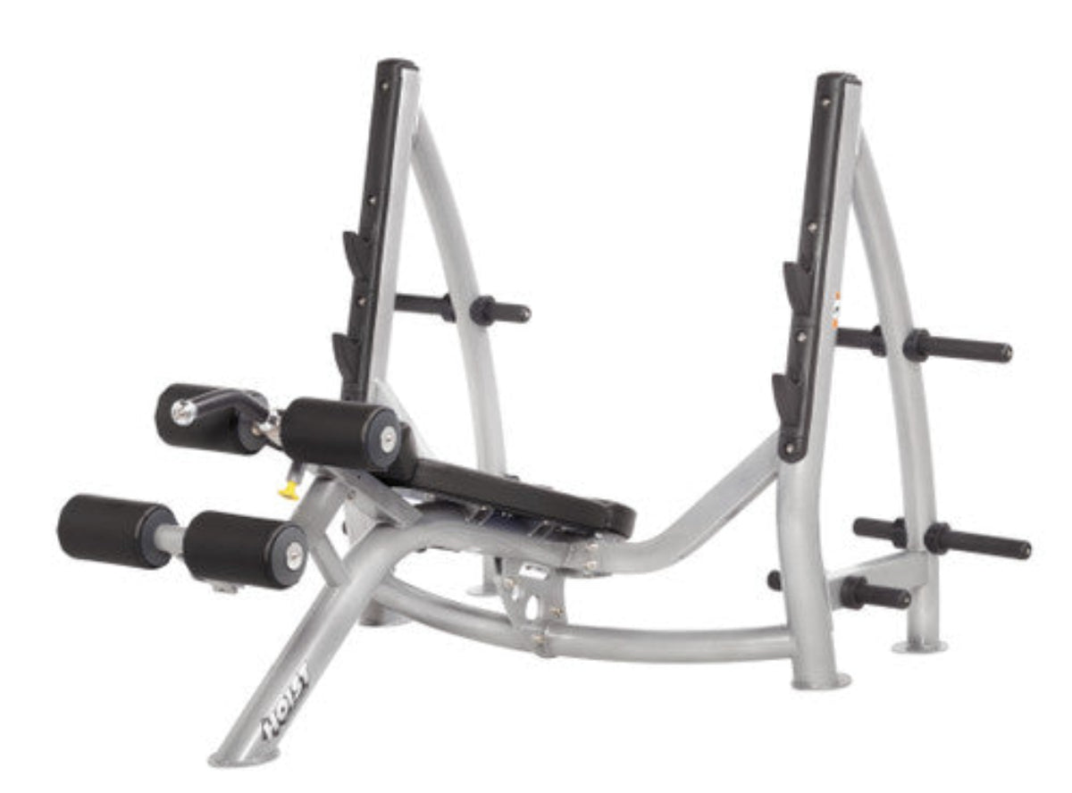 Hoist Fitness CF3177 Commercial Decline Olympic Bench - FITNESS OUTLET