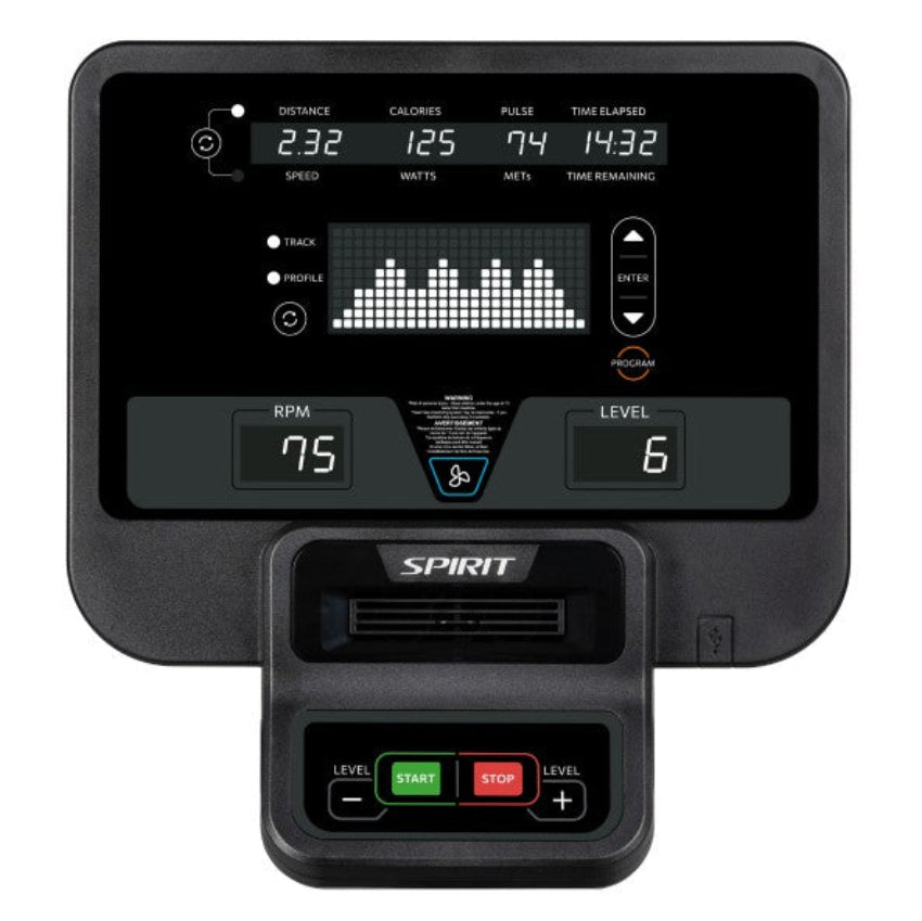 Spirit Fitness CE800 Elliptical - FITNESS OUTLET