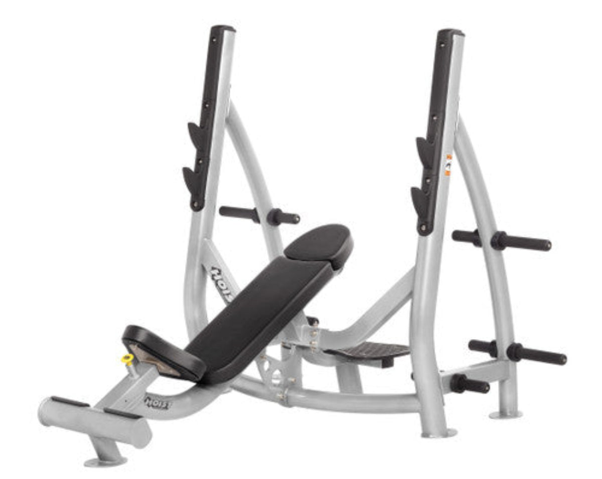 Hoist Fitness CF3172 Commercial Incline Olympic Bench with Storage - FITNESS OUTLET