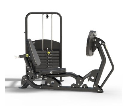 Hoist Fitness Free Standing Ride Leg Press with V-Rox Technology - New Matte Black Color - FITNESS OUTLET