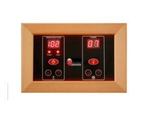 Maxxus 3-Person Full Spectrum Near Zero EMF (Under 2MG) FAR Infrared Sauna (Canadian Red Cedar)