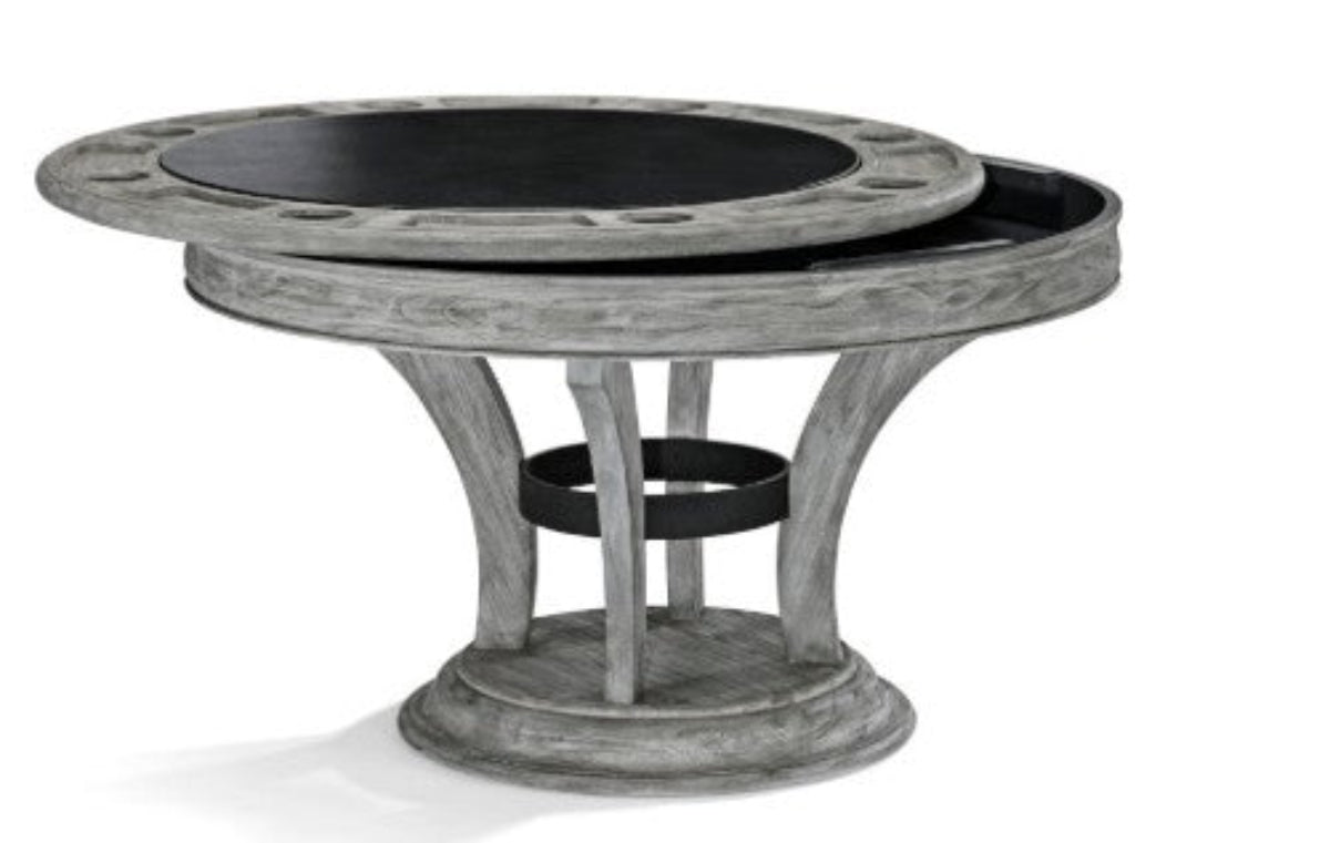 Centennial Game Table in Rustic Gray
