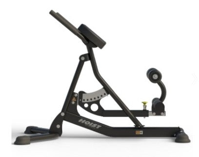 Hoist Fitness HF5664 Ab/Back Roman Hyper - New Matte Black Color - FITNESS OUTLET