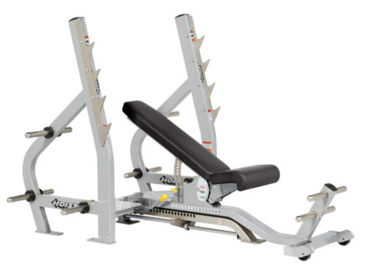 Hoist Fitness CF2179B Commercial (3) Way Flat Incline Decline Bench - FITNESS OUTLET