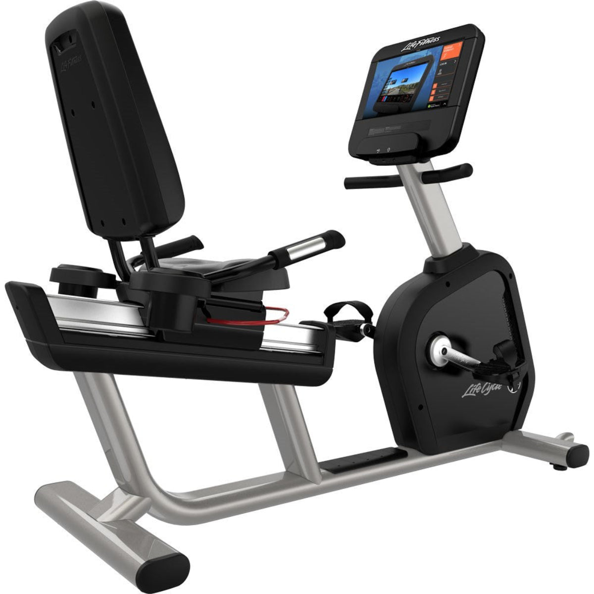 Life Fitness Club Series + Plus Recumbent Bike with SE3 HD Console