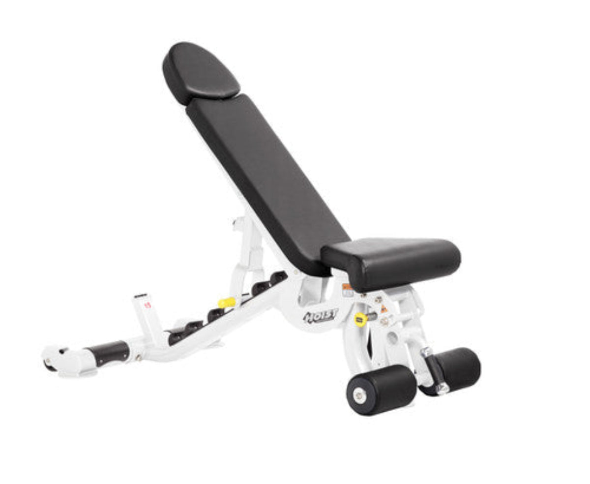 Hoist Fitness CF3165 Commercial Super Flat Incline Decline Bench - FITNESS OUTLET