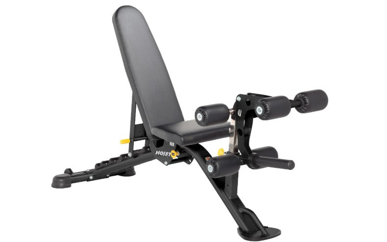 Hoist Fitness HF 5165 7-Position F.I.D. Bench - New Matte Black Color