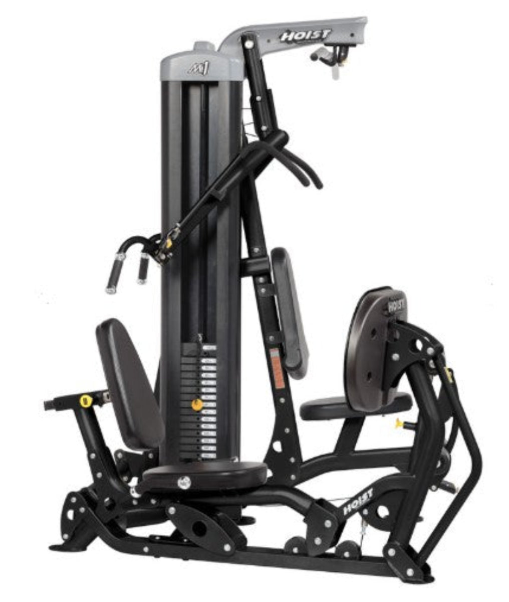 Hoist Fitness Mi1 Home Gym - New Matte Black Color - FITNESS OUTLET