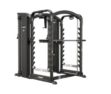 Hoist Fitness Mi7 Smith Ensemble Functional Training System - New Matte Black Color