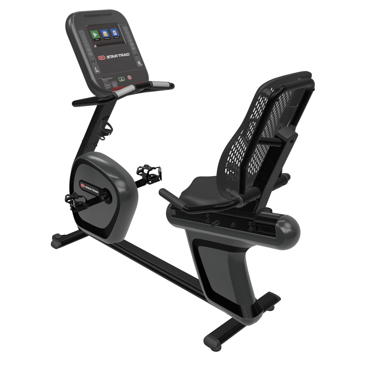 Star Trac 4 Series Recumbent Bike - 10" Touchscreen