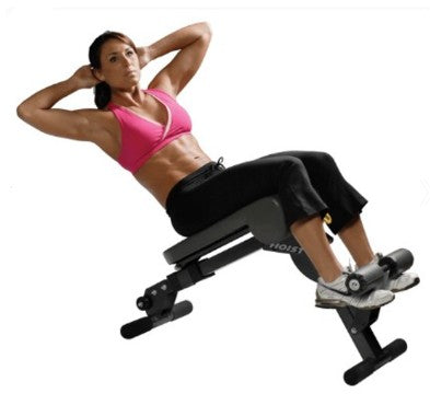Hoist Fitness HF4263 Adjustable Ab / Back Hyper Extension - New Matte Black Color