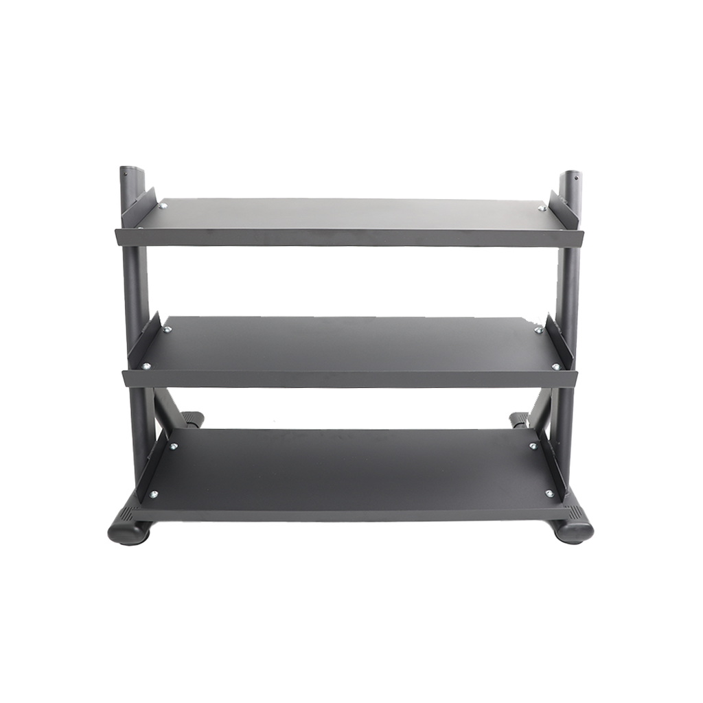 TKO'S 3-Tier Shelf Dumbbell Rack