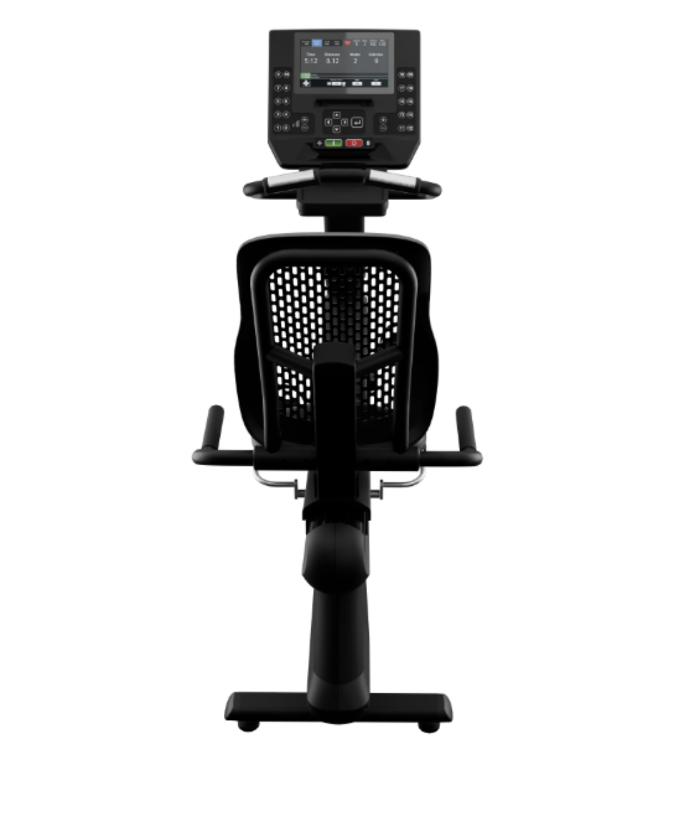 Star Trac 6 Series Recumbent Bike - Shown with LCD