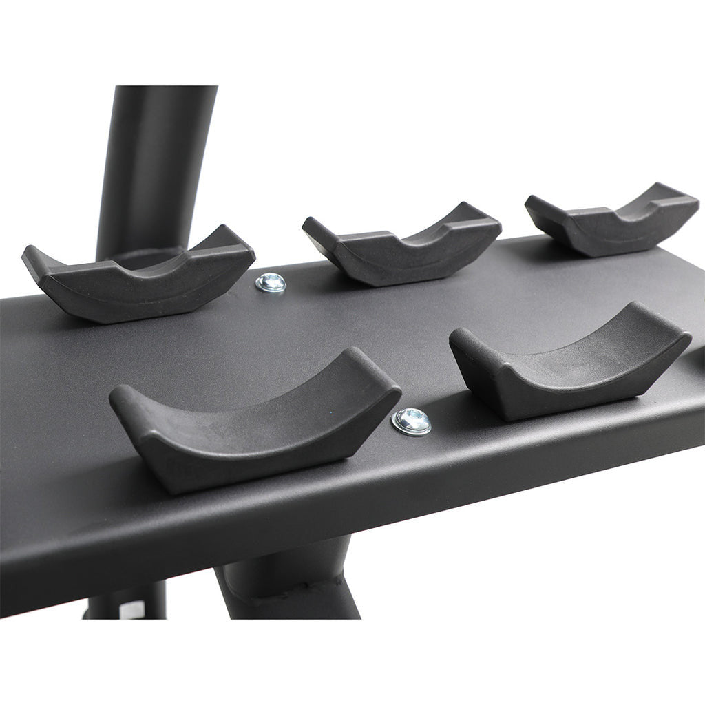 TKO'S 15 Pair Signature Dumbbell Saddle Rack