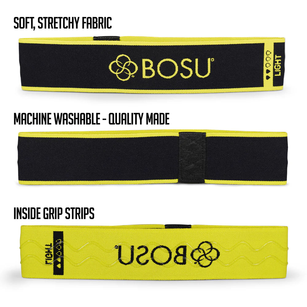 BOSU Fabric Resistance Bands - Fitness Outlet