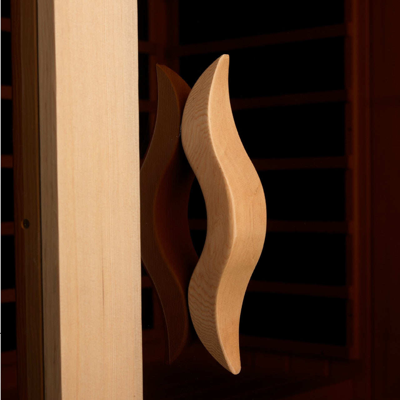 Golden Designs 1-2-Person Full Spectrum PureTech™ Near Zero EMF FAR Infrared Sauna with Himalayan Salt Bar (Canadian Hemlock)