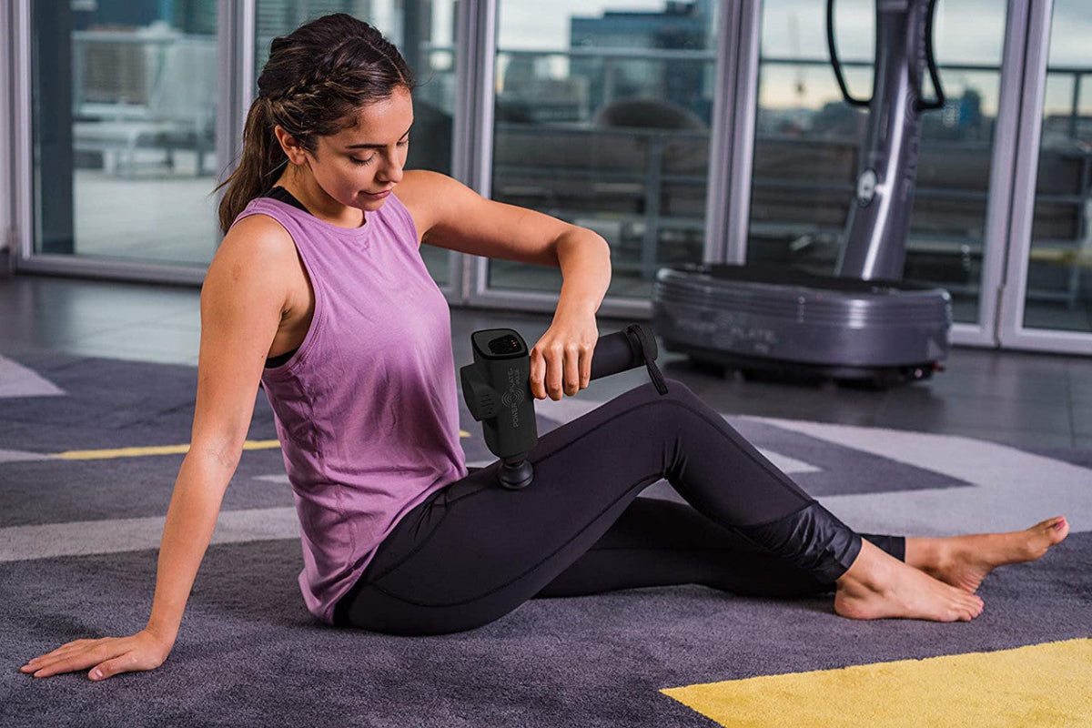 Power Plate Pulse Handheld Massager - Matte Black