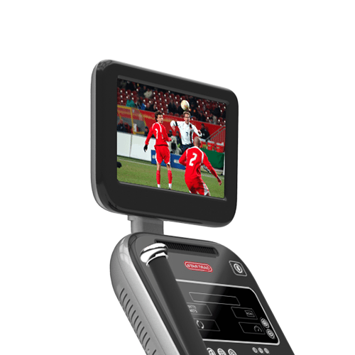 Star Trac 4 Series Upright Bike - 4 SERIES Personal Viewing Series (PVS)