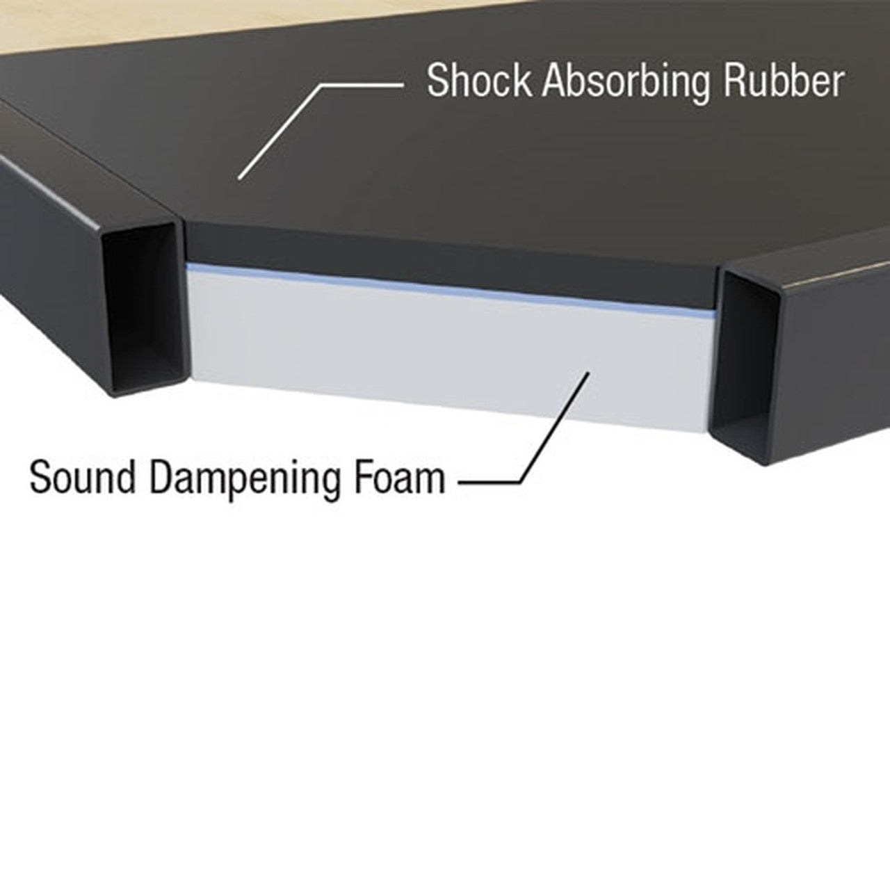 Optional Nautilus® 6-foot Wood Platform