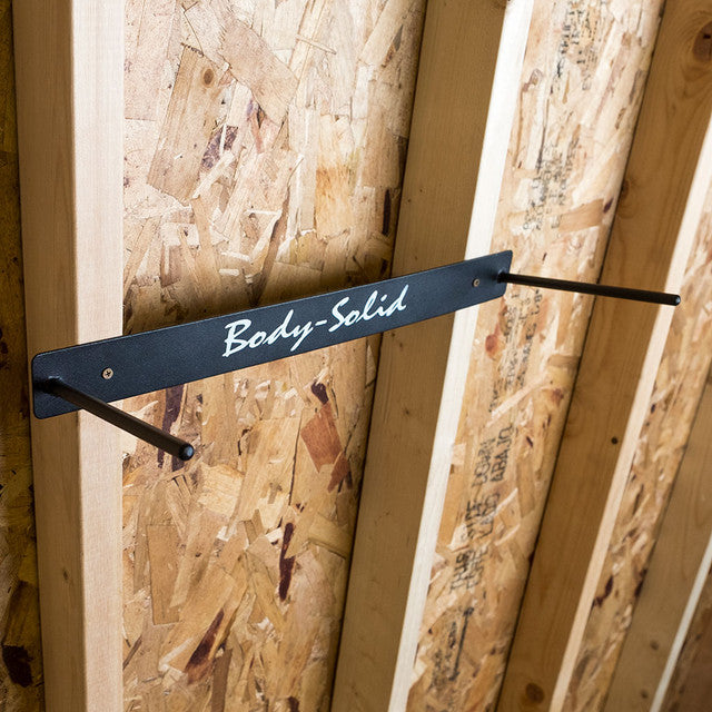 BodySolid Wall Mounted Mat Rack - Fitness Outlet