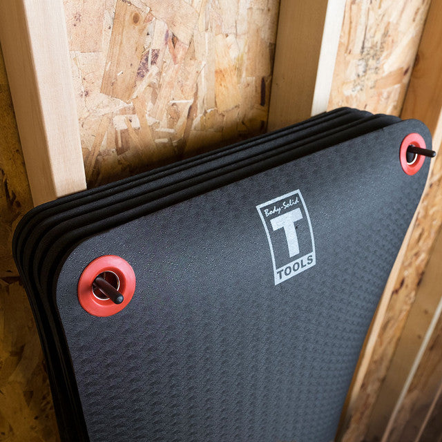 BodySolid Wall Mounted Mat Rack - Fitness Outlet