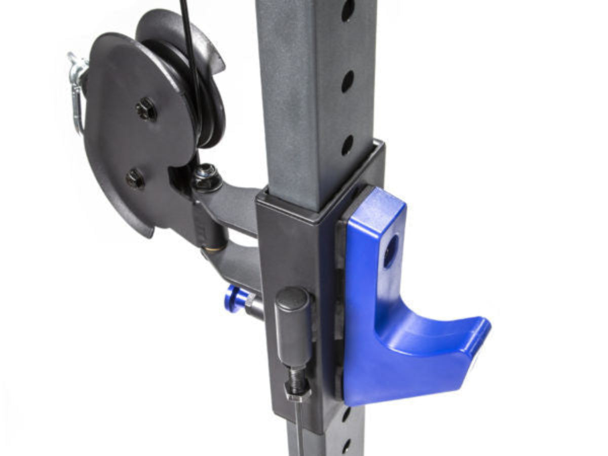 BodyCraft F730 Power Rack Shown with Optional Accessories/Add-Ons