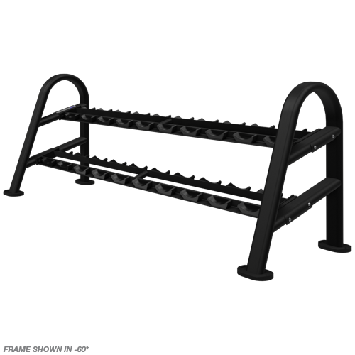 Nautilus Instinct 2 Tier Dumbbell Rack (10 Pair)