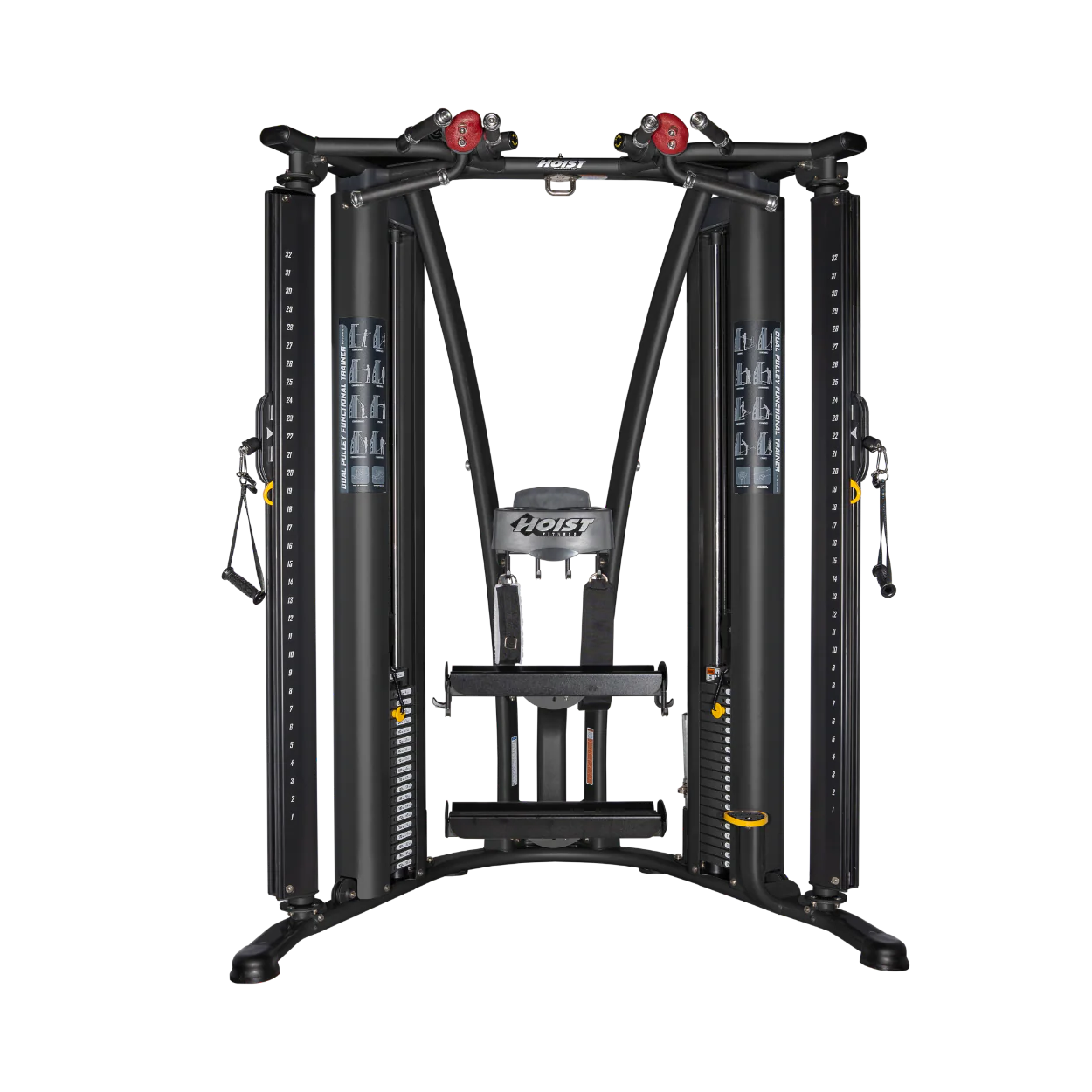 Hoist Fitness HD3000 Commercial Functional Trainer - Black