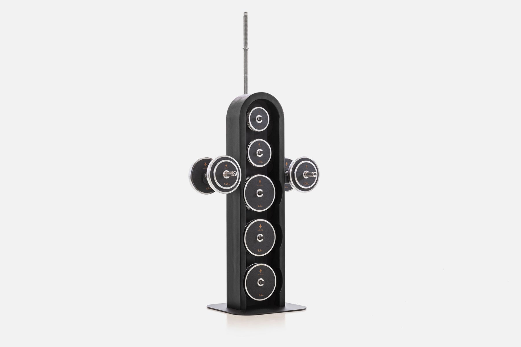 NOHRD WeightPlate Tower - Black