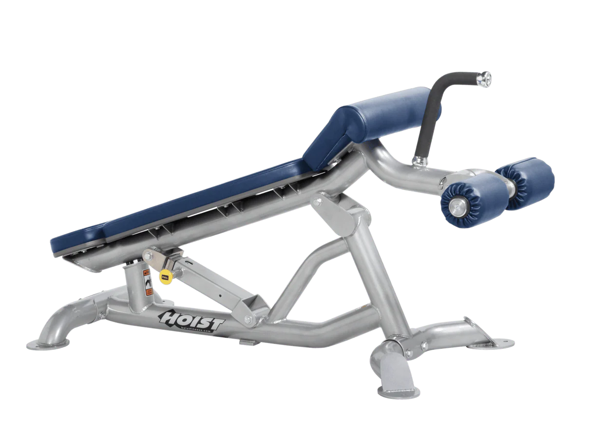 Hoist Fitness CF3162 Commercial Super Adjustable Flat / Decline Bench - Fitness Outlet