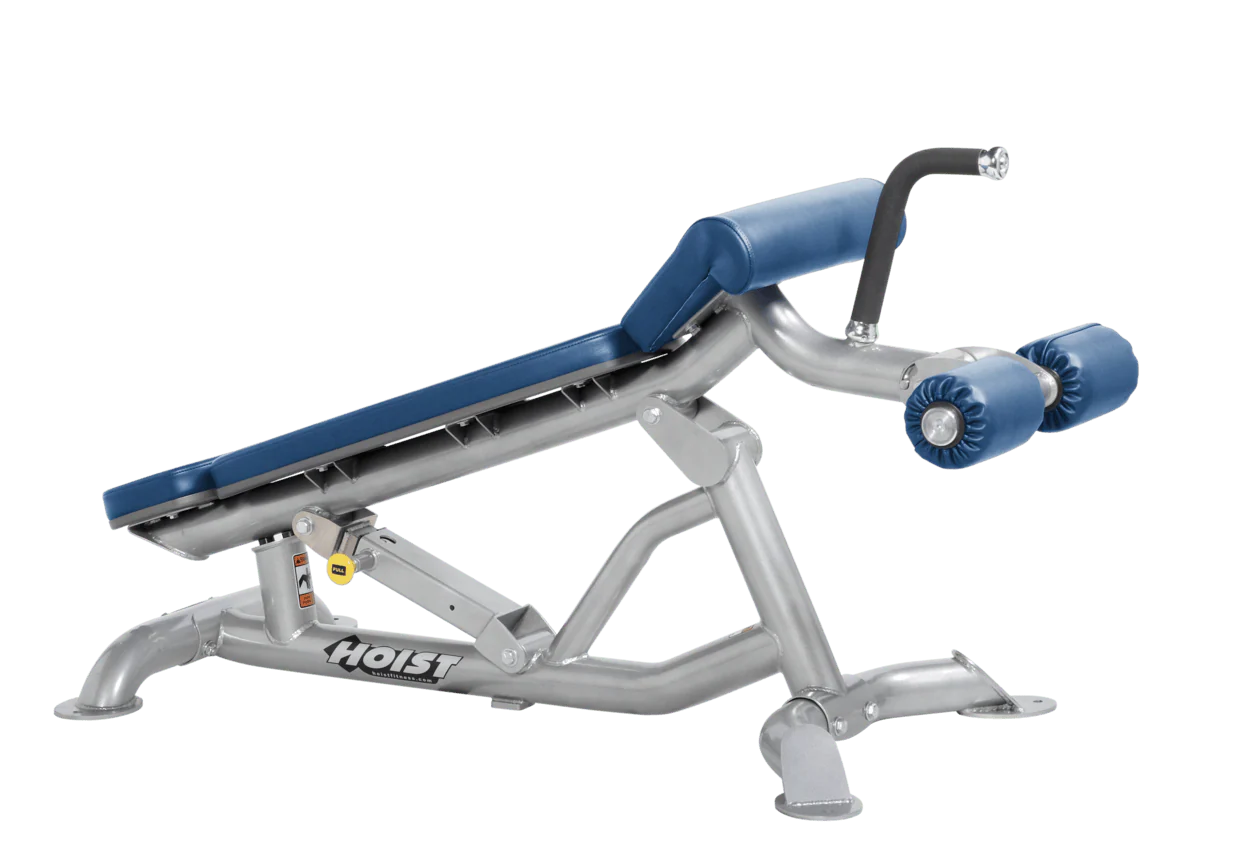 Hoist Fitness CF3162 Commercial Super Adjustable Flat / Decline Bench - Fitness Outlet